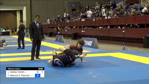Logan Walker Smith vs Franco Manuel D. Palomino 2024 Pan IBJJF Jiu-Jitsu No-Gi Championship