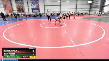 120 lbs Rd# 10- 4:00pm Saturday Final Pool - Aaron Ellison, NCWAY National Team vs Nate Foldes, VA Team Predator