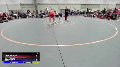 157 lbs 4th Wrestleback (16 Team) - Taye Wilson, Kansas Blue vs Silas Stits, Indiana