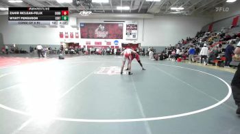 184 lbs Consi Of 8 #2 - Zahir McLean-Felix, Cornell - Unatt vs Wyatt Ferguson, Central Michigan - Unatt