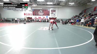 184 lbs Consi Of 8 #2 - Zahir McLean-Felix, Cornell - Unatt vs Wyatt Ferguson, Central Michigan - Unatt