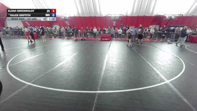 157 lbs Champ. Rd Of 16 - Elijah Greenwaldt, Jack Pine Savage vs Kaleb Griffith, MWC