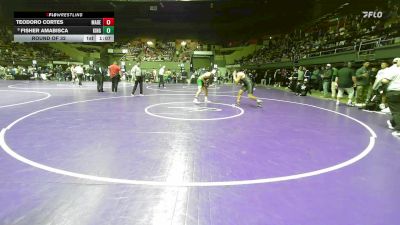 190 lbs Round Of 32 - Teodoro Cortes, Madera South vs Fisher Amabisca, Kingsburg