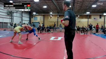 174 lbs 3rd Place Match - Joey Mora, Westcliff vs Wylee Lindeen, Eastern Oregon University