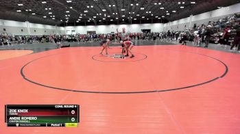 105 lbs Cons. Round 4 - Andie Romero, Canyon Randall vs Zoe Knox, Yukon