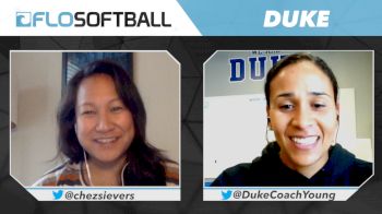 Coach Young Discusses Duke Softball