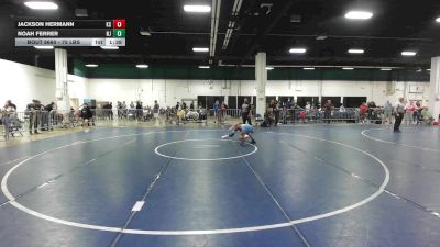 75 lbs Quarterfinal - Noah Ferrer, NJ vs Jackson Hermann, KS
