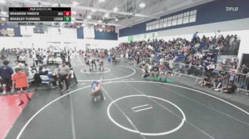 126 lbs Cons. Round 2 - Bradley Fleming, La Costa Canyon High School Wr vs Brandon Tinoco, Westlake High School