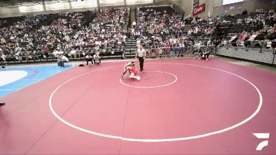 3A 106 lbs 5th Place Match - Teagan Griffiths, Canyon View vs Killian Olsen, North Sanpete