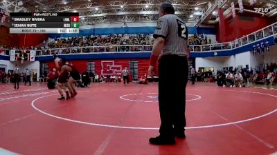 165 lbs Champ. Round 1 - Bradley Rivera, Lowell vs Izaiah Bute, Mishawaka High School