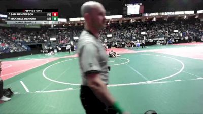 126 lbs Champ. Round 3 - Sam Henderson, PWCA vs Maxwell Denham, GOW1