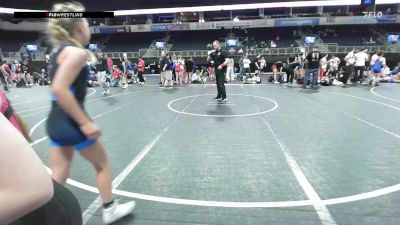 90 lbs Semifinal - Kimber Weckley, Team Missouri vs Paityn McCann, SOTM-Lady Outlaws