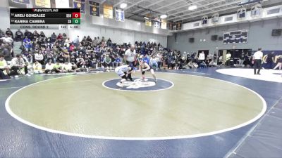 155 lbs Cons. Round 2 - Areli Gonzalez, Sonora vs Karina Camera, San Dimas