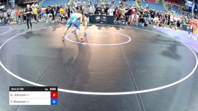 157 lbs Rnd Of 128 - Konnor Johnson, ND vs Troy Shannon, NC