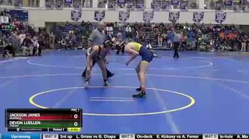 126 lbs Cons. Round 3 - Devon Luellen, TINORA vs Jackson James, NORWALK