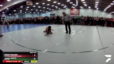 62 lbs 1st Place Match - Jaden Watts, Nova WC vs Owen Truong, Scanlan Wrestling Academy