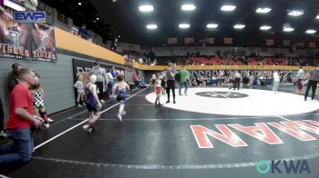 49 lbs Consi Of 4 - Beau Bloyed, Carl Albert vs Cashin Flyingout, Mustang Bronco Wrestling Club