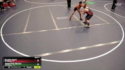 215 lbs Round 1 (4 Team) - Blake Hiatt, St. Francis vs Kingston Beach, Centennial