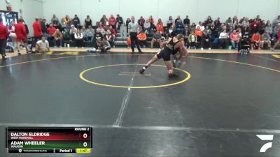 JV-7 lbs Round 2 - Adam Wheeler, Waukon vs Dalton Eldridge, West Marshall