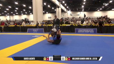 Melchior Damien Anne M. J. De Sa vs Xavier Jacinto 2025 World IBJJF Jiu-Jitsu No-Gi Championship