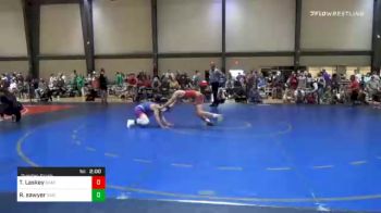 140 lbs Quarterfinal - Tate Laskey, South Georgia Athletic Club vs Ryan Sawyer, Storm Wrestling Center