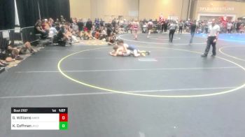 138 lbs Round Of 64 - Grayson Williams, American Falls WC vs Kohen Coffman, JFlo Trained