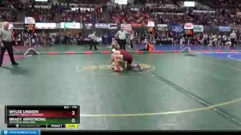 Semifinal - Brady Armstrong, Jefferson (Boulder) vs Wylee Lindeen, Huntley Project (Worden)