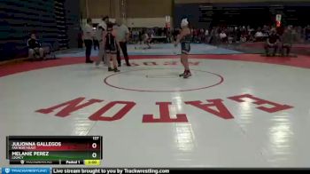 127 lbs Champ. Round 1 - Julionna Gallegos, Far Northeast vs Melanie Perez, Legacy