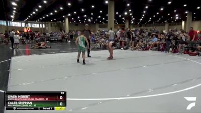 85 lbs Round 3 (6 Team) - Caleb Shipman, Williamson County WC vs Owen Hebert, North Desoto Wrestling Academy