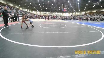 46 lbs Consi Of 8 #1 - Treyson Ross, Punisher Wrestling Club vs Karson Arevalos, Socal Grappling Club