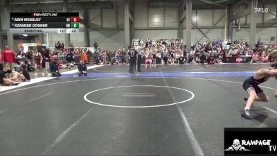 105 lbs Semifinal - Adin Wessley, Kansas YG vs Xzander Donner, Russell WC