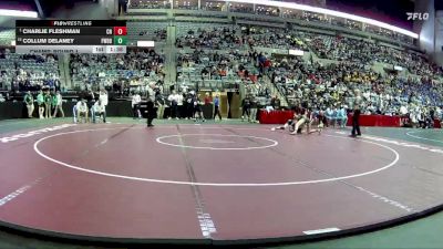 113 lbs Champ. Round 1 - Charlie Fleshman, Central Noble vs Collum Delaney, Fort Wayne Bishop Dwenger