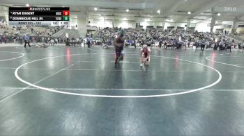 152 lbs Cons. Round 1 - Dominique Hill Jr., Nashville Catholic Wrestling vs Ryan Eggert, Whitwell Wrestling Club