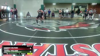 175 lbs Champ. Round 1 - Andrew DelToro, Gonzaga vs Terrell Holland, Benedictine College Preparatory School