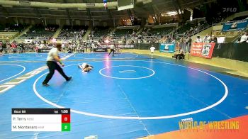 73 lbs Semifinal - Paxton Terry, Nebraska Boyz vs Mateo Montanaro, Hamma Shack