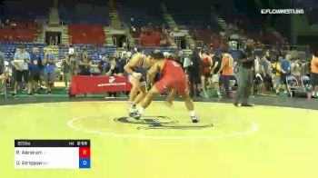 220 lbs Cons 8 #2 - Ramin Abraham, Illinois vs Daniel Striggow, Minnesota