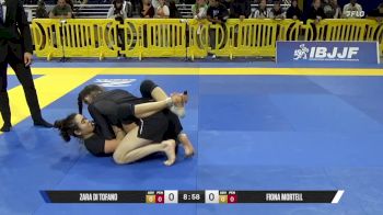 Fiona Mortell vs Zara Di Tofano 2025 Pan IBJJF Jiu-Jitsu No-Gi Championship