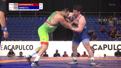 130 kg Round 2 - Cohlton Schultz, USA vs Eduard Soghomonyan, BRA