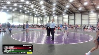 95 lbs Finals (8 Team) - Roz Mosher, Midwest Assasins Blue vs Hadley Vold, Girls With Grit Blue