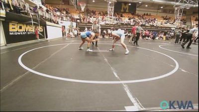 145-155 lbs Rr Rnd 1 - Bailey Payne, Tonkawa Takedown Club vs Kenzie Hartfield, Standfast