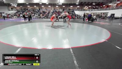 157 lbs Cons. Round 2 - Jakob Stovall, Baker (Kan.) vs Logan Sell, Friends University