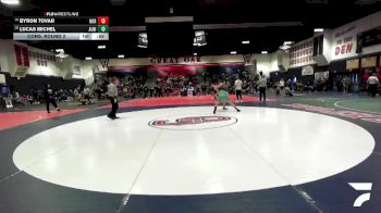 165 lbs Cons. Round 2 - Byron Tovar, Northview vs Lucas Michel, Aliso Niguel