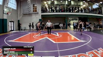 132 lbs Cons. Round 3 - Elliot Byers, Benedictine College Prep vs Judson Allen, Gonzaga