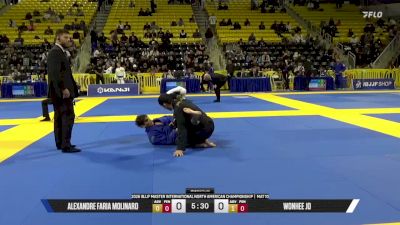 Wonhee Jo vs Alexandre Faria Molinaro 2026 Master International IBJJF Jiu-Jitsu North American Championship