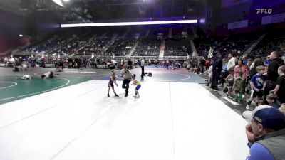 40 lbs Round Of 16 - Elizabeth Murdock, Hardin WC vs Bridger Jorgensen, Sheridan WC