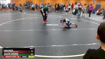 70 lbs Semifinal - Liam Smith, Grizzlies Wrestling Club vs Dalton Jackson, Eastside Youth Wrestling