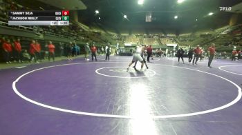 285 lbs Semifinal - Sammy Seja, Buchanan vs Jackson Reilly, Clovis North
