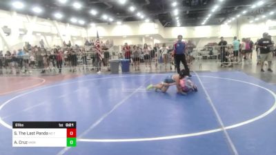 61 lbs Consolation - Sariah The Last Panda, No Team vs Andrew Cruz, Vasky Bros