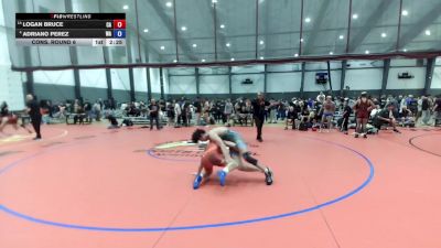Junior Boys FS - 175 lbs Cons. Round 6 - Logan Bruce, CA vs Adriano Perez, WA