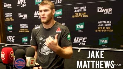 UFC 234 | Jake Matthews Interview